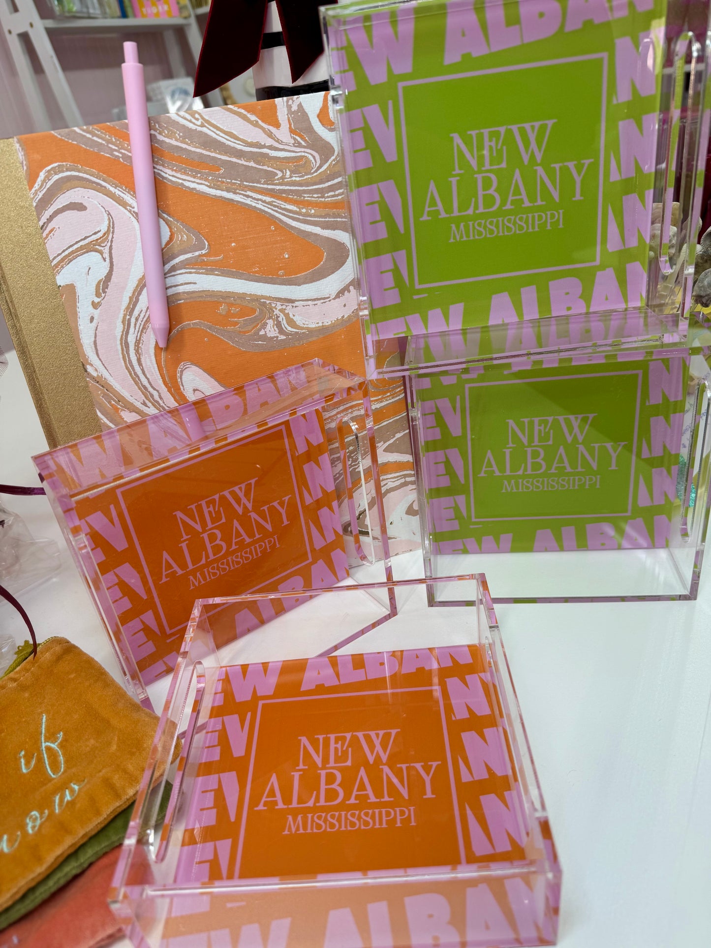 New Albany Acrylic Small Tray