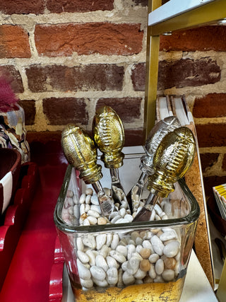 Gameday Football Stainless Steel Spreader- Gold or Silver
