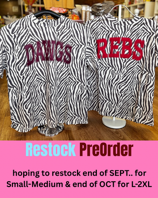 Zebra DAWGS & REBS Restock PreOrder!!!