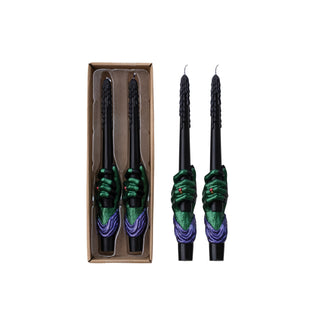 Witch Hands Taper Candle Set/2