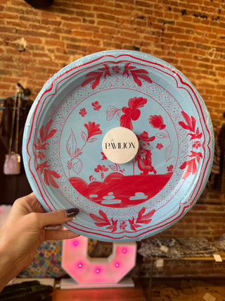 Oxford Rebel Dinner Sized Collegiate Paper Plates - 8 pk