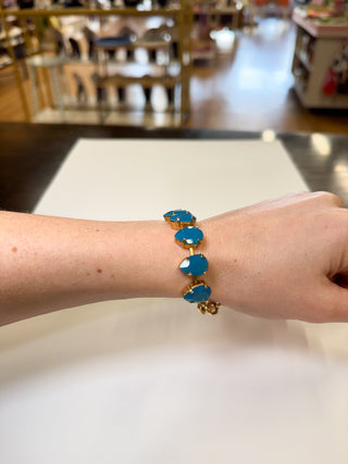 Avani Bracelet in Caribbean Blue Opal