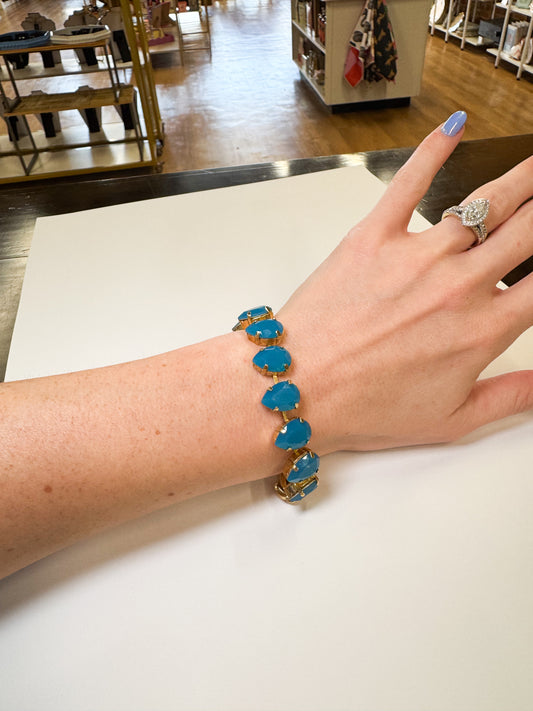Avani Bracelet in Caribbean Blue Opal