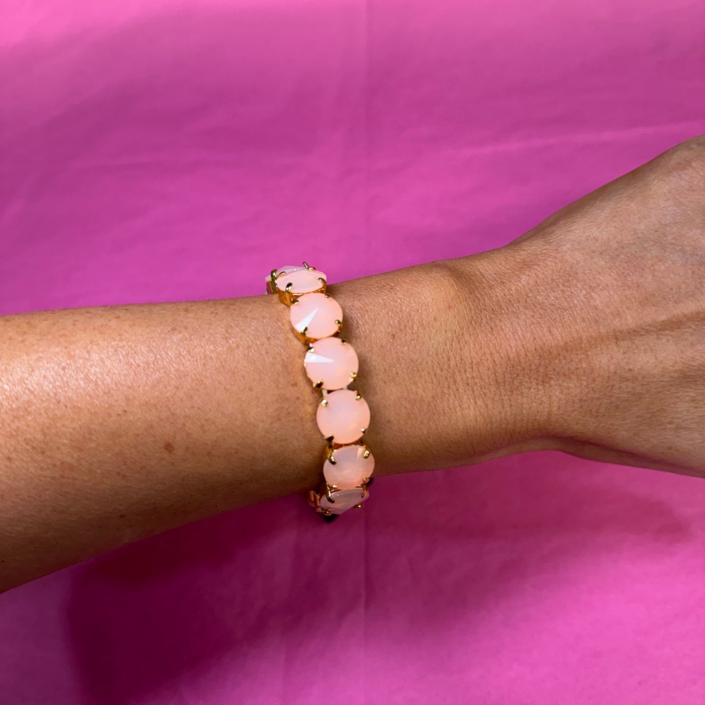 Croatia Stretch Bracelet in Ultra Opal Fairy Dust- 2 Color Options