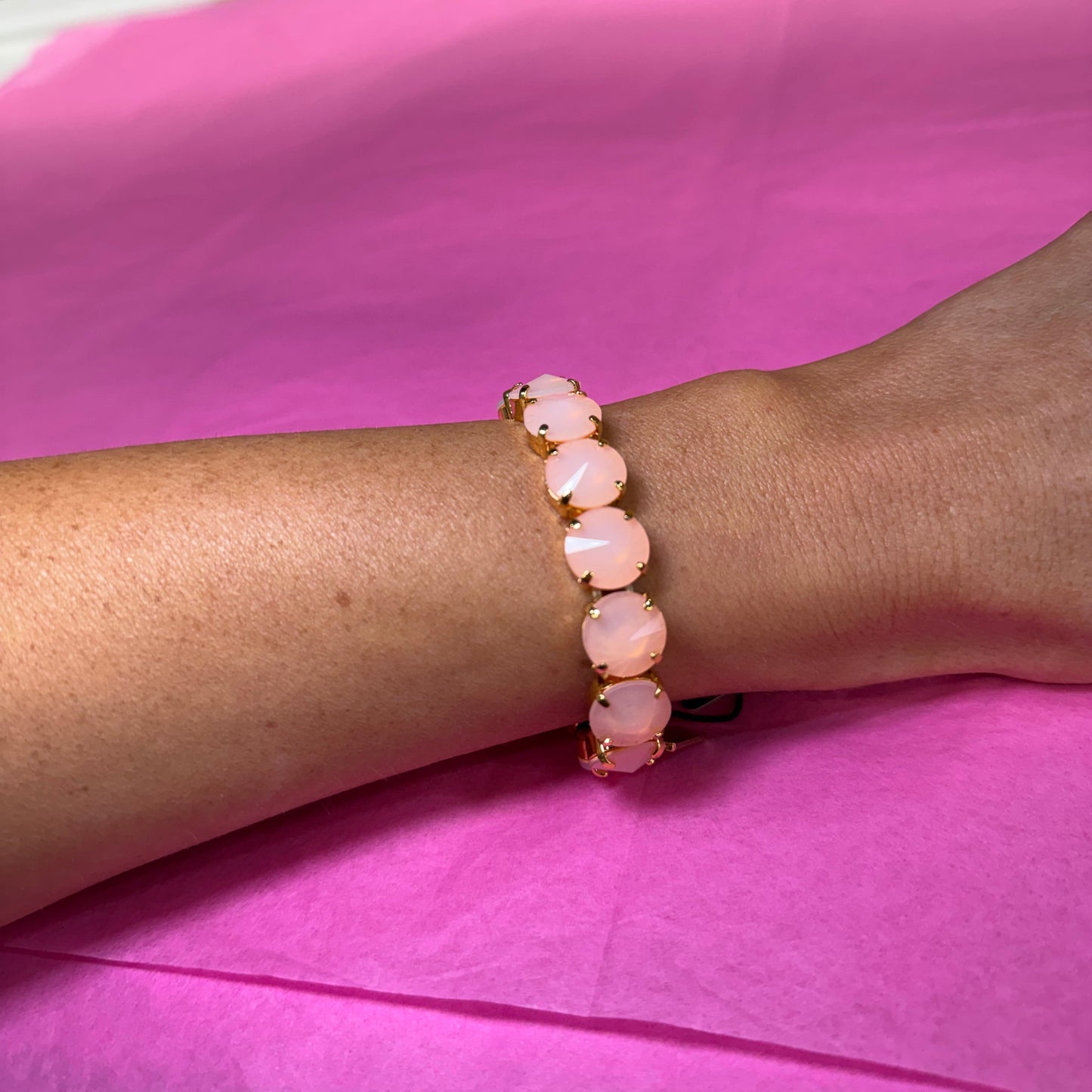 Croatia Stretch Bracelet in Ultra Opal Fairy Dust- 2 Color Options