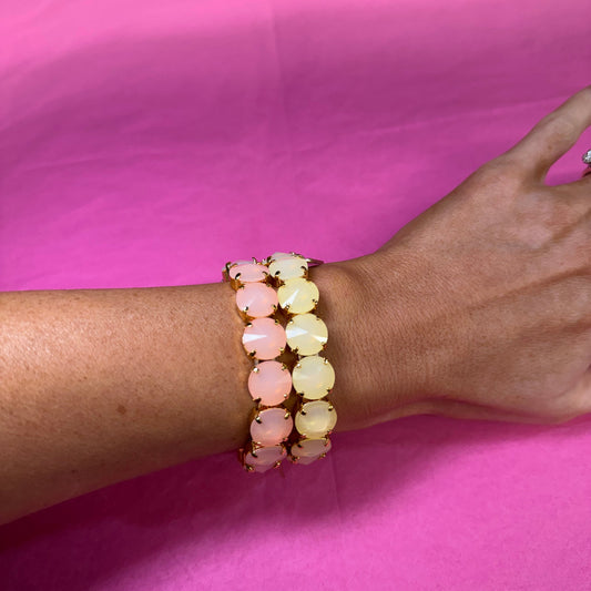 Croatia Stretch Bracelet in Ultra Opal Fairy Dust- 2 Color Options