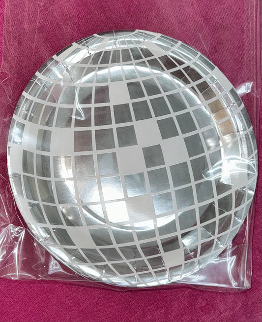 Disco Ball Plates 10pk