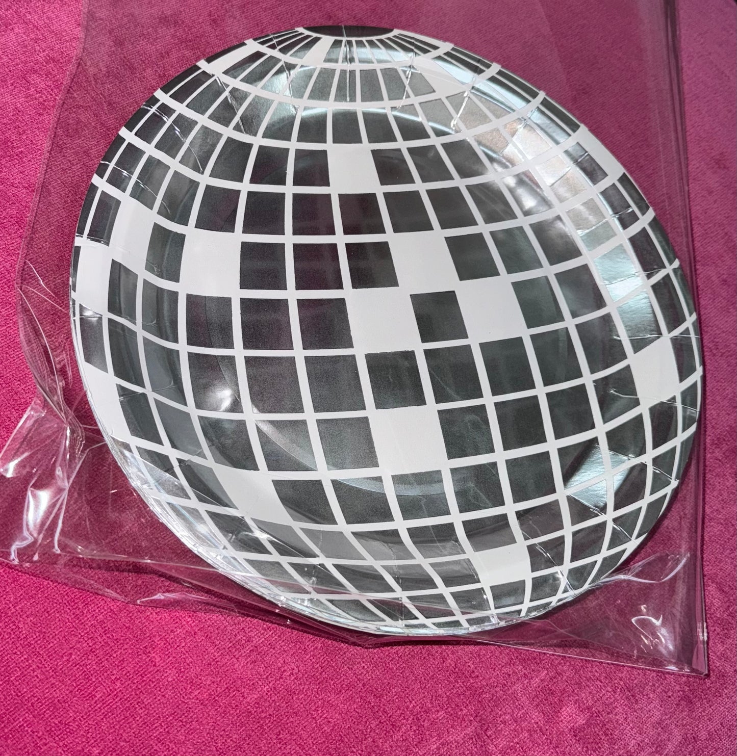 Disco Ball Plates 10pk