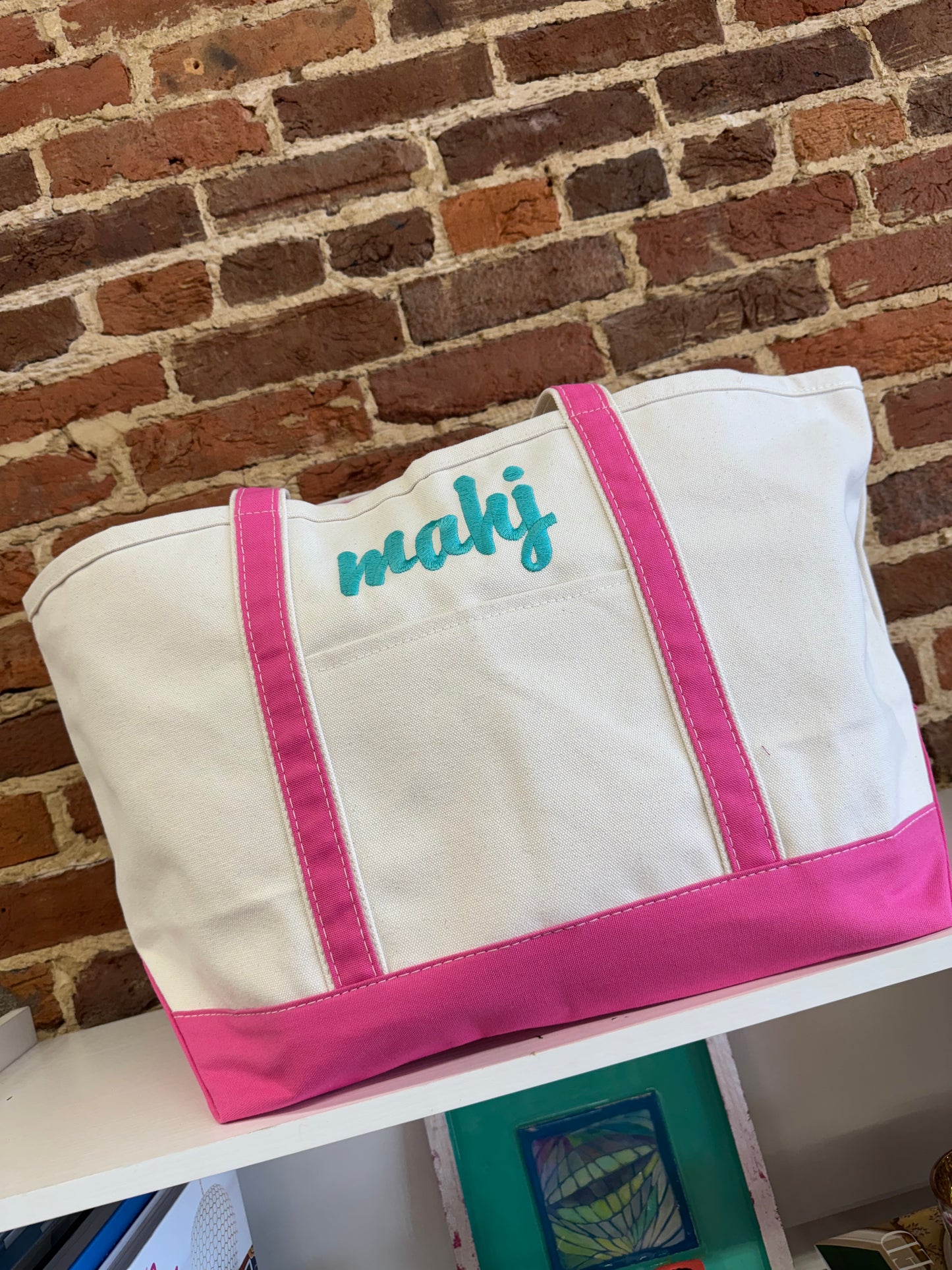 MAHJ Canvas Tote