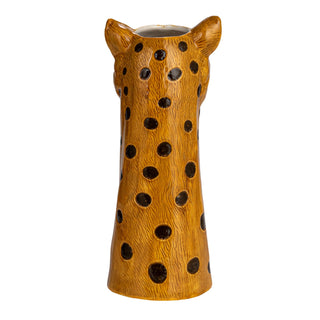 Ceramic Cheetah Vase