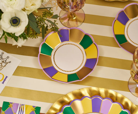 Mardi Gras Appetizer/Dessert Bowl 8pk