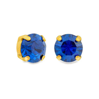 Oakland Studs in Bohemian Wonderland- Sapphire Champagne