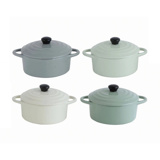 Stoneware Mini Baker & Lid