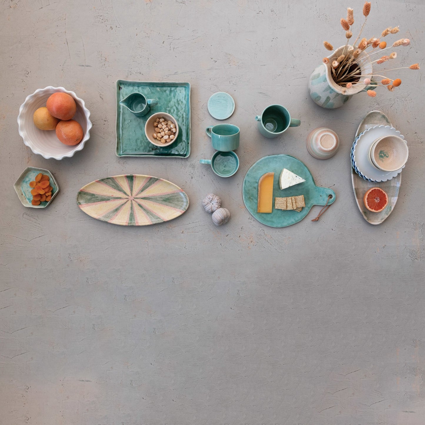Stoneware Serving Tray