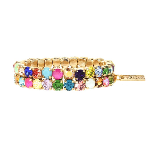 Olivia 2 Strand Mini Stretch Bracelet in Candy Crush