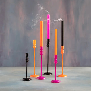 Glitterville Halloween rick or Sweet Taper Candle Boxed Set
