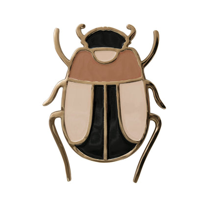 Enameled Beetle Trivet – Cast Aluminum Decorative Table Protector