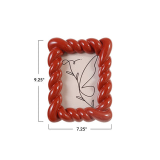 Seinna Twisted 4x6 Photo Frame (Hangs or Sits)