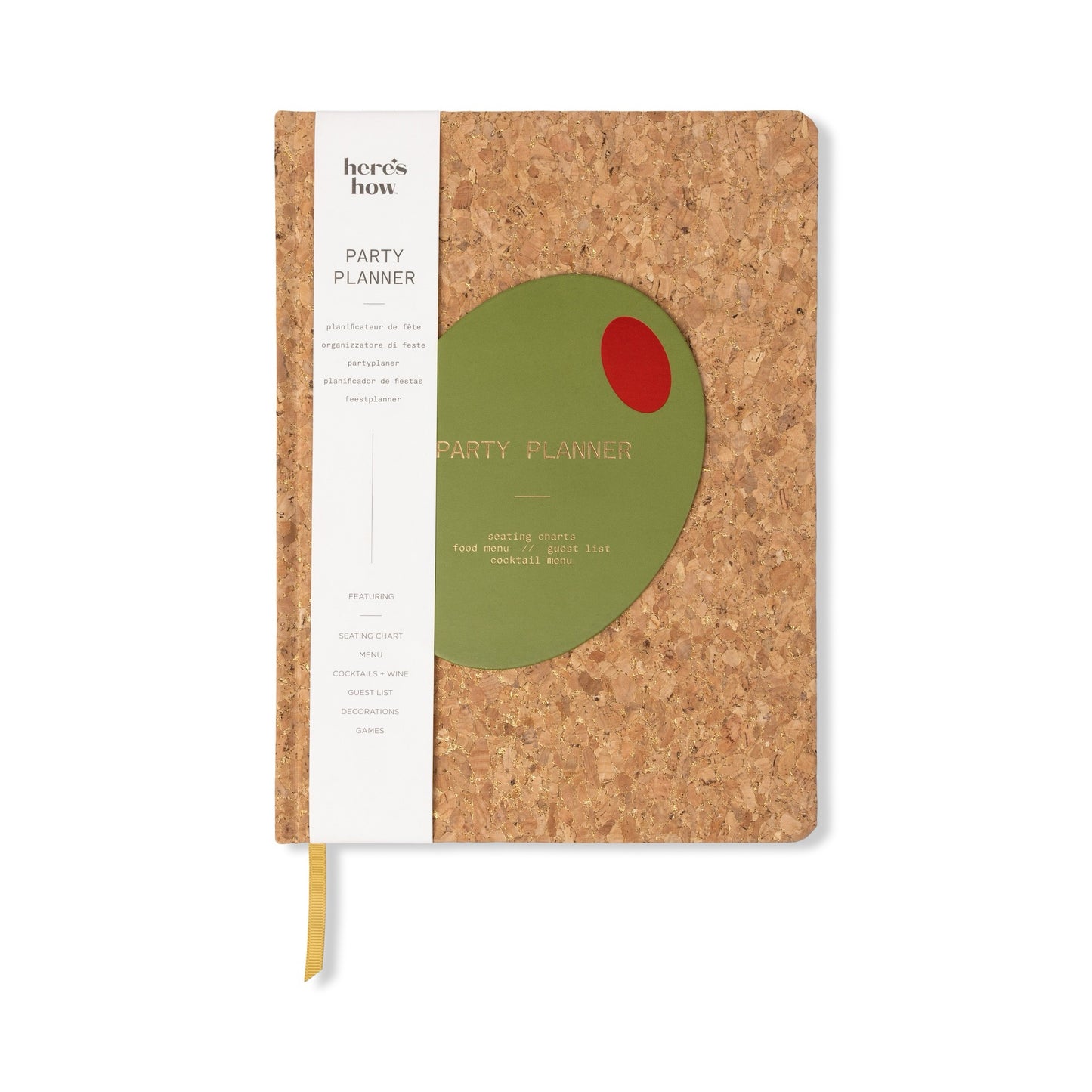 Party Planner Book- Olive