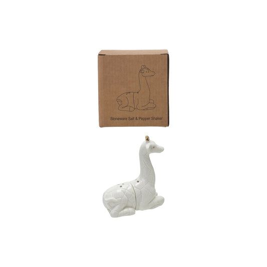 Ceramic Giraffe Salt & Pepper Shaker Set