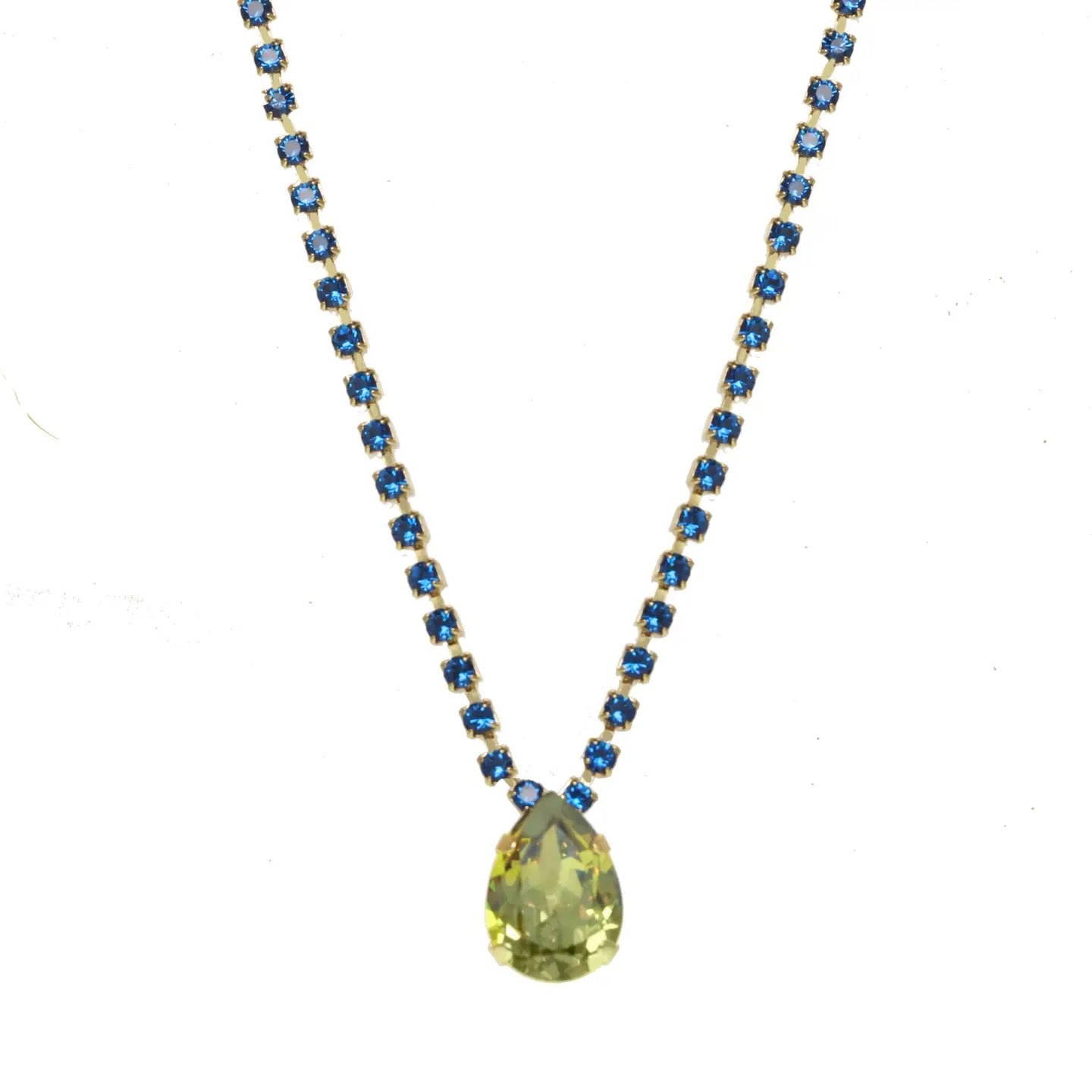 Milli Necklace- Amethyst/Emerald