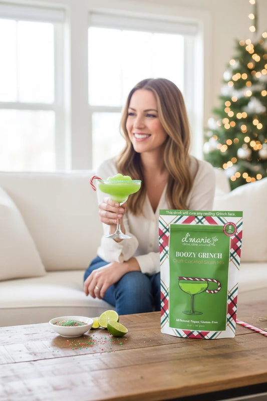 Boozy Grinch Cocktail Slush Mix