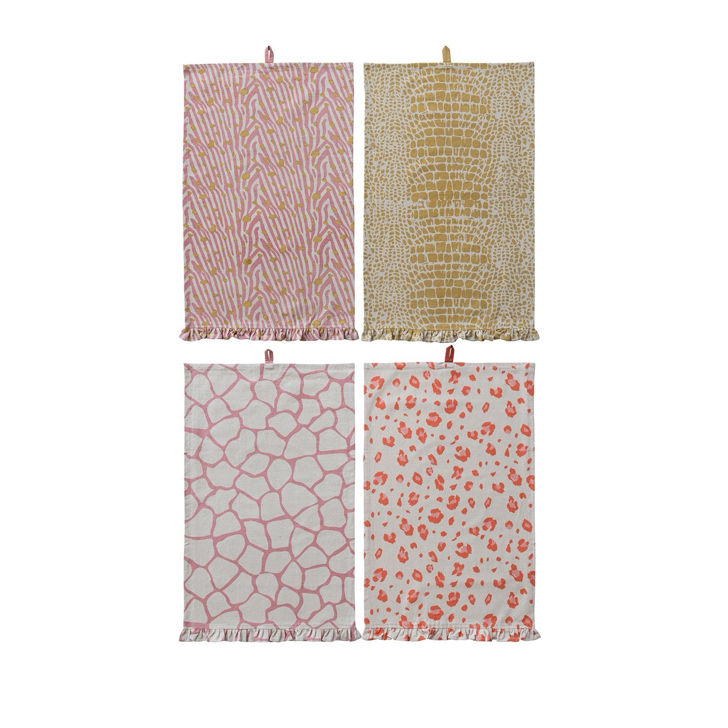 Animal Print Tea Towel - 4 Style Options