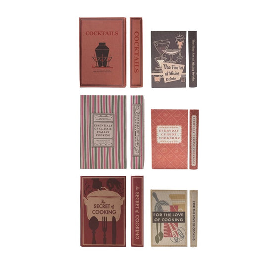 Linen Storage Book Set of 2, 3 Styles