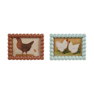 Resin Ball 4x6 Picture Frame, Assorted Colors