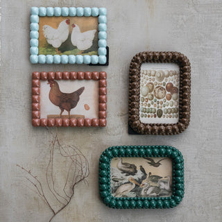 Resin Ball 4x6 Picture Frame, Assorted Colors
