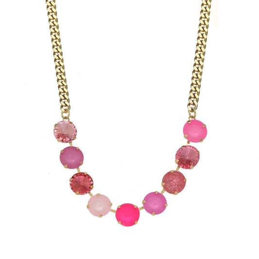 Mini Sofia Necklace- Pink Mix