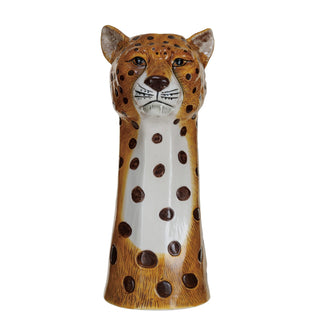 Ceramic Cheetah Vase