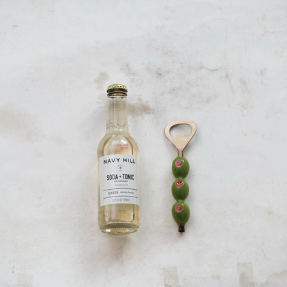 Stacked Olive Bottle Opener