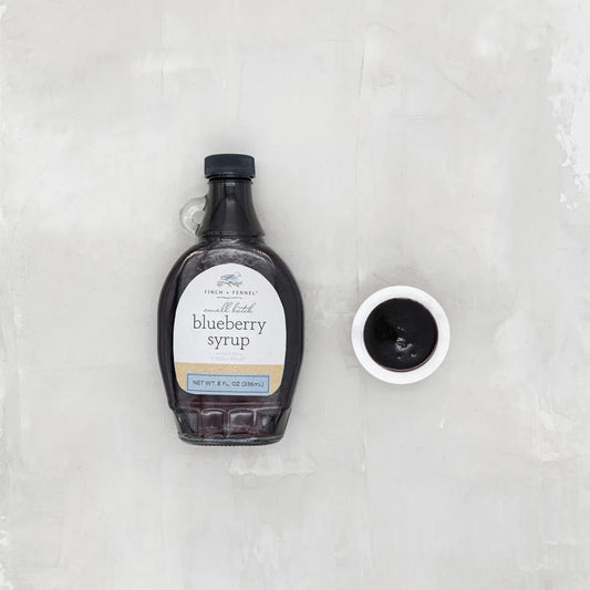 Blueberry Syrup -Finch & Fennel