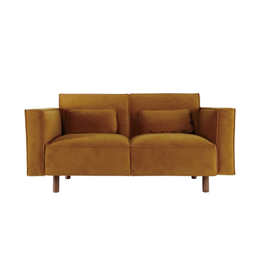 Chartreuse Velvet Sofa