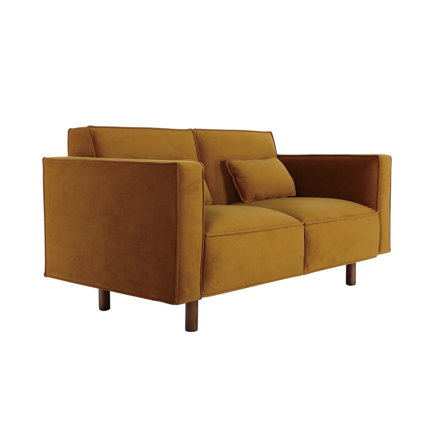 Chartreuse Velvet Sofa