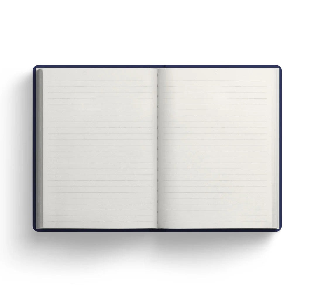 Striped Frog Paperback Notebook