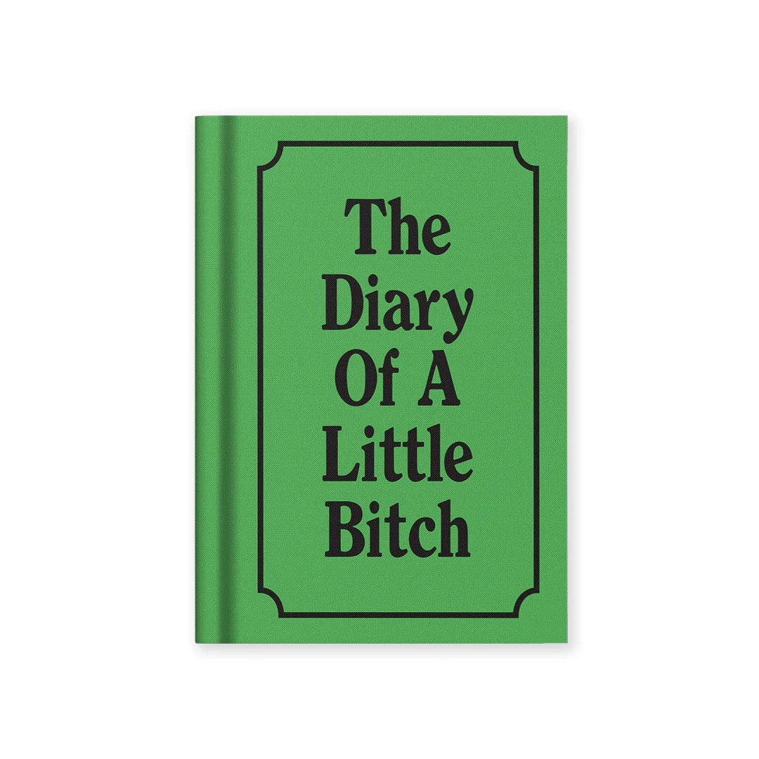 The Diary of a Little Bitch Mini Fabric Covered Notebook