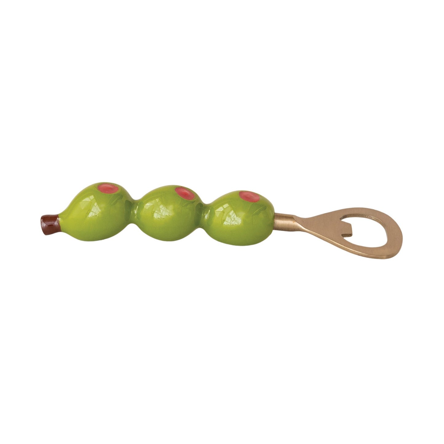 Stacked Olive Bottle Opener