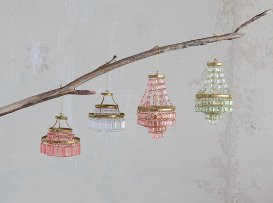 Chandelier Ornament, 4 Styles