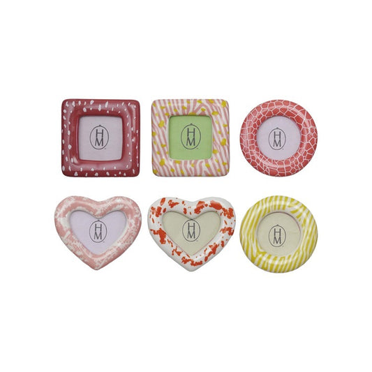 Mini Picture Frame Magnet, 6 Styles