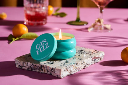 Rewined Gin Fizz Tin Candle - 2 Sizes