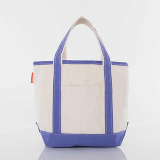Small Canvas Open Tote- Multiple Colors