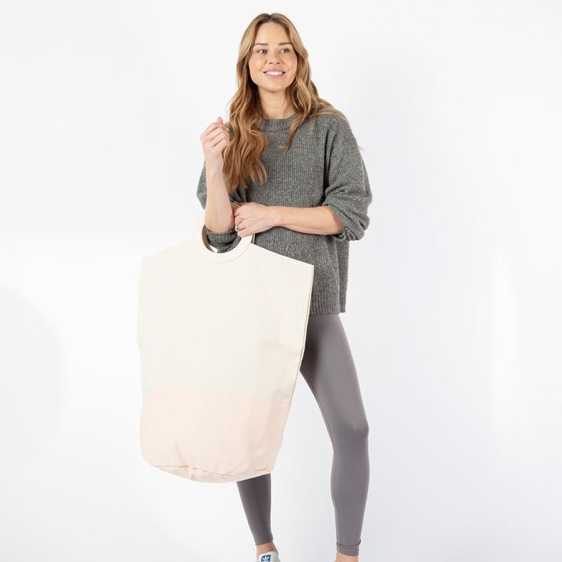 Canvas Laundry Hamper- Multiple Color Options