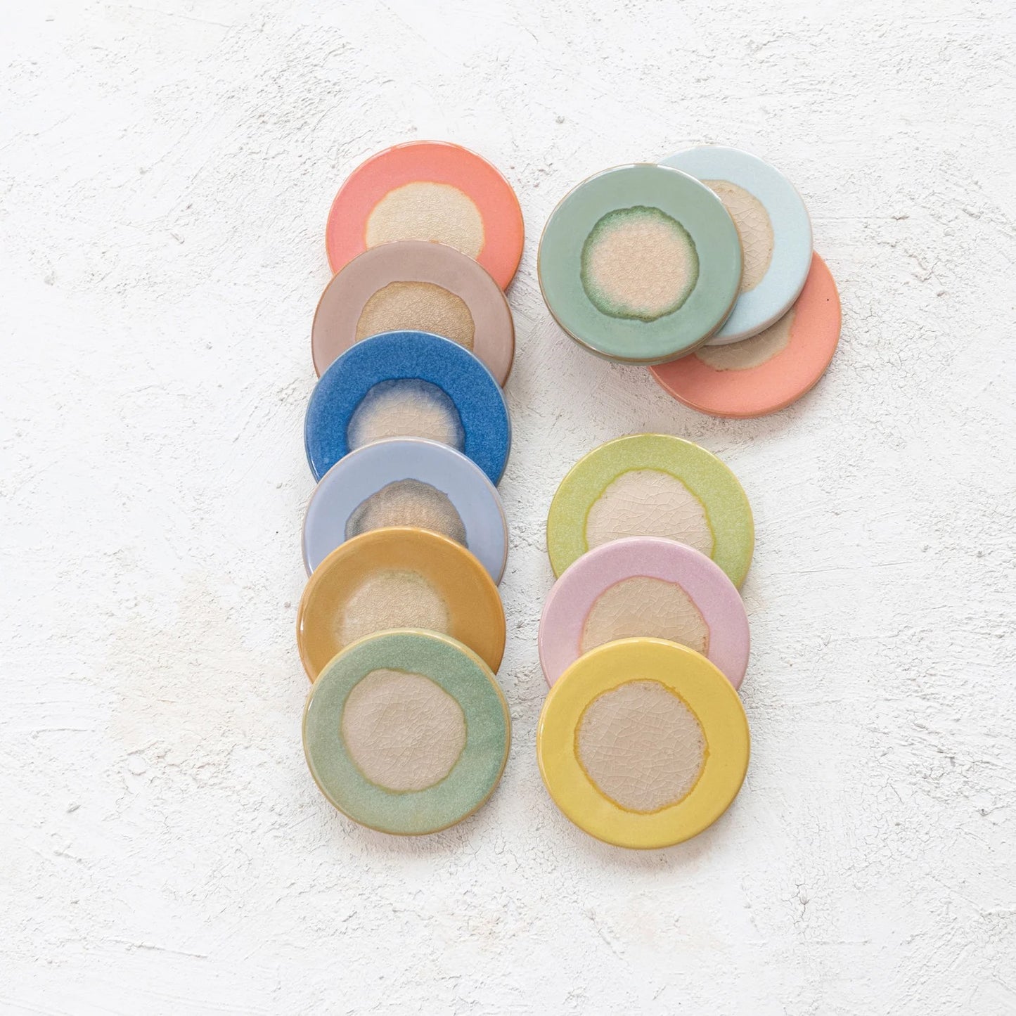 Stoneware Coaster - 12 Color Options