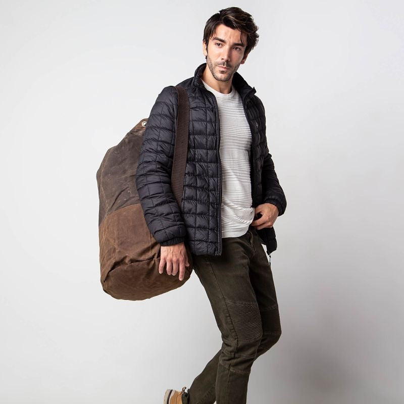 Waxed Laundry Duffle- Multiple Color Options