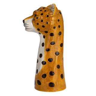Ceramic Cheetah Vase
