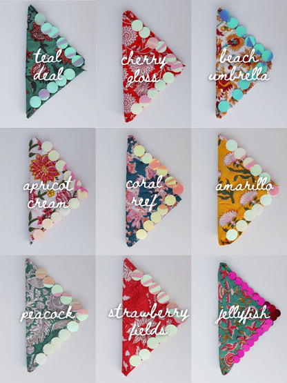 Sequin Scarves Pt. 2- 9 Color Options