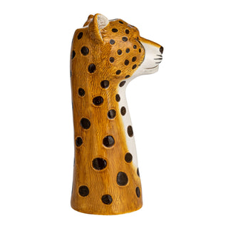 Ceramic Cheetah Vase