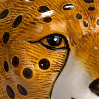 Ceramic Cheetah Vase